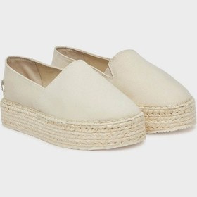 Resim Calvin Klein Bayan Espadril Yw0yw01737 Aeo Bej Bej 