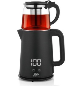 Resim CVS DN 1553 DİGİTEA Isı Ayarlı Dijital Çay Makinesi 