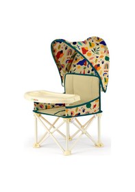 Resim Plusup Tenteli 0-4 Yaş Portatif Katlanır - Yükseltici Mama Sandalyesi 