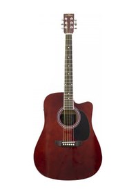 Resim Almira F650N-Wrc Wine Red Elektro Akustik Gitar 