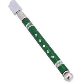 Resim Gazlı Cam Kesme Elması Aliminyum Sap Desenli 