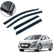 Resim Hyundai I30 Krom Çıtalı Cam Rüzgarlığı 2013-2017 