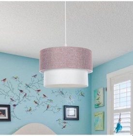 Resim Pasta Tekli Gülkurusu Kumaş Sarkıt Yatak Odası Avize Salon Avize Diğer 