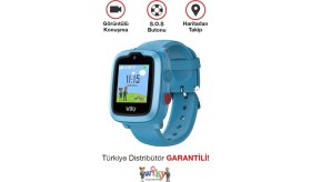 Resim Wiky Watch 4 Plus Mavi Akıllı Çocuk Saati 
