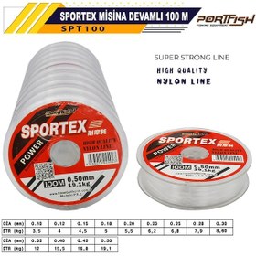 Resim Portfish Sportex Misina 100mt 0,45 