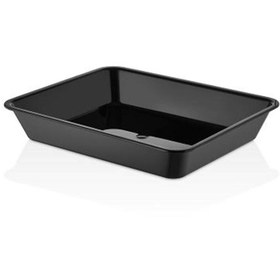 Resim GastroPlast GN 1/2-50 mm Polikarbonat Küvet, Siyah 