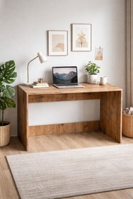 Resim Nenu Nova Atlas Çam Oyuncu Masası 120x60 cm - Modern Bilgisayar Masası - Çalışma Masası -Ofis - Gaming Desk 