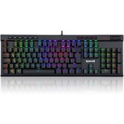 Resim Redragon K580 Vata RGB Kablolu Mekanik Oyuncu Klavyesi Blue Switch Redragon K580 Vata RGB Kablolu Mekanik Oyuncu Klavyesi Blue Switch