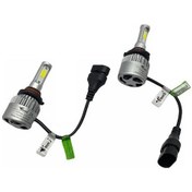 Resim Inwells 9-32V Hb3 9005 Cob Led Xenon Far Ampul Seti 6000K 9000 Lü 