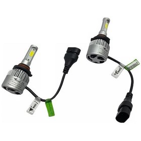 Resim Inwells 9-32V Hb3 9005 Cob Led Xenon Far Ampul Seti 6000K 9000 Lü 