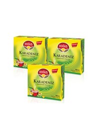 Resim Doğuş Karadeniz Bergamot Aromalı Siyah Süzen Bardak Poşet Çay 3'lü 100 x 2 G 