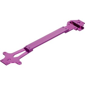 Resim Leezsing Wltoys 1/12 Rc Araç İçin Dayanıklı Alüminyum Kaymaz Plaka - Mor Renk Seçeneği 