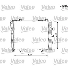 Resim MOTOR SU RADYATORU W202 95>00 S202 96>01 C208 97>00 A208 98>00 