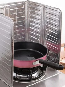 Resim MUHEN Ocak Çevresi Yağdan Koruyan Katlanabilir Paravan – 84 cm Genişlik ile Maksimum Koruma 