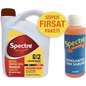 Resim Spectre -40 Kırmızı Antifriz 3l Konsantre Cam Sabunu 80ml 