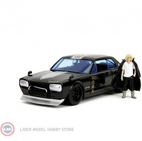 Resim 1:24 1971 Nissan Skyline GT-R & Tokyo Revengers Mikey Figürü 