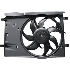 Resim İTHAL 1341390 | Opel Corsa D 1.2 / 1.4 Fan Motoru Komple 2007-2014 