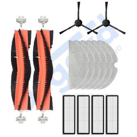 Resim Xiaomi 1c,2c,mop 2 Uyumlu 2 Ana Fırça 2 Yan Fırça 4 Filtre 6 Mop Pkt-iasgf0000070 