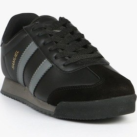 Resim Hammer Jack Samuel Beyaz Siyah Gri Kadın Spor Ayakkabı Siyah 