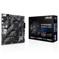 Resim PRIME B550M-K ARGB, 2xDDR4, 2x M.2, DP, HDMI, AM4 Soket Anakart Asus