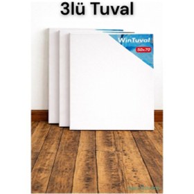 Resim WinTuval Standart Tuval 50x70 3lü 