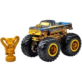 Resim Hot Wheels Monster Trucks Bigfoot Trophy Şampiyonları Bigfoot JDV97 