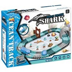 Resim Shark Tracks Yol Seti 96 Parça 