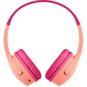 Resim Belkin AUD002 SoundForm Mini Kablosuz Kafaüstü Çocuk Kulaklık-Pembe 