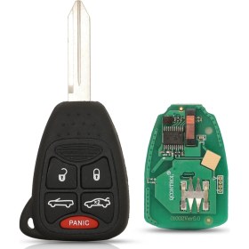 Resim Xiyu Shop 5 Düğme C Stili 315MHZ Jingyuqin Uzaktan Araba Anahtarı Mhz ID46 Chryslerjeepdodge Aspen Sebring Komutanı CE0888 Ohtaa Ohtaa (Yurt Dışından) 