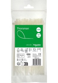 Resim Schneider Electric Imt46405 150x3,6 Beyaz Kablo Bağı Klips 100'lü Paket 