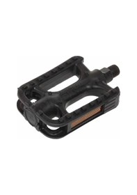 Resim Pedal Mtb Bisiklet İçin Plastik Bilyasız Reflektörlü Çift Siyah Fp-804 Siyah 