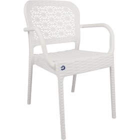 Resim Mandella Ares Rattan Koltuk (4 Adet) Beyaz 