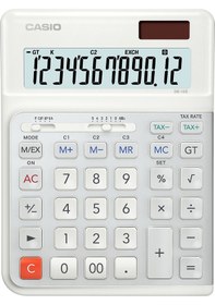 Resim Casio DE-12E-WE 12 Haneli Masaüstü Hesap Makinesi 