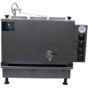 Resim Safir Çay Kazanları 3 Demlikli Gümüş Gri Bürotipi Çay Ocağı 3 Gözlü Gri Ofistipi Çay Kazanı Sadece Elektrikli Gri Çay Semaveri Ets Sistemli Çay Makinesi 