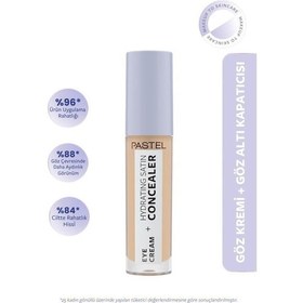 Resim Pastel Eye Cream + Hydrating Satin Concealer 64 Medium Light 