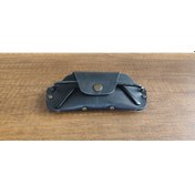 Resim Sumerian Leather Craft Deri Gözlük Kılıfı Siyah + Anahtarlık 