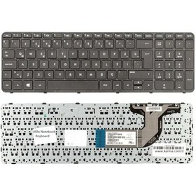 Resim HP Uyumlu Pavilion 15-A 15-Ak002Nt T1F78Ea Notebook Klavyesi (Siyah Tr) - 547983392 