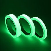 Resim 1 adet 5.0 metre Kendinden Yapışkanlı Karanlıkta Parlayan Bant - DIY Ev Güvenliği, Uyarı İşaretleri & Parti Süslemeleri için Gece Görüş Fluoresan Sticker 