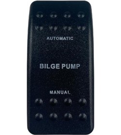 Resim Marin Switch 4P (On)-Off-On 12-24V Sintine Pompası 