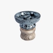 Resim ZEUS Shisha Pollux Hookah Bowl Phunnel Nargile Lülesi Buble Black 