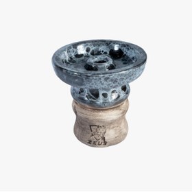 Resim ZEUS Shisha Pollux Hookah Bowl Phunnel Nargile Lülesi Buble Black 