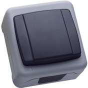 Resim Makel IP 55 Nemli Yer Sıva Üstü Anahtar (MAKEL.36064001) 