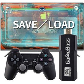 Resim Kablosuz Video Oyunu Konsolu 2.4G Dahili 3500 Oyun Konsolu 