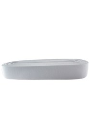 Resim Genel Markalar Beyaz Renk 3cm Genişliğinde Dokuma Lastik 5 Metre 