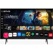 Resim Onvo 43VQ80F2FA 43" 109 Ekran Uydu Alıcılı FHD WhaleOS QLED TV 