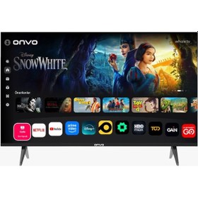 Resim Onvo 43VQ80F2FA 43" 109 Ekran Uydu Alıcılı FHD WhaleOS QLED TV 