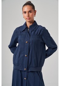 Resim Oe26kz1020 Omelya Bomber Ceket Lacivert 