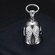 Resim 1 adet Motosiklet Zili Anahtarlık - Metal Malzemeden Yapılmış, Yüksek ve Net Sesli, Elektrikli Bisikletler, Motosikletler ve Bisikletçiler için Uygun - Motosiklet Tutkunları için Mükemmel Hediye 