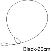 Resim Siyah 60cm-emniyet Kayışı Tel Halat Kordon Kablosu Gopro Hero 9 8 7 6 5 Yi 4k Sjcam M10 Sj8 Eken H9 Djı Osmo Kamera Go Pro Aksesuarı 