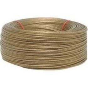 Resim AKSUFEZ 25 Metre Izoleli Çelik Halat 4 Mm Izoleli Halat Çelik Halat Izoleli Çelik Çamaşır Ipi 4 Mm 